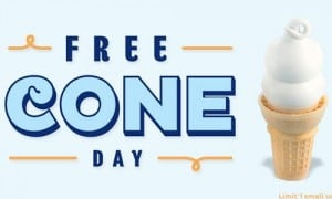 Dairy Queen Free Cone Day