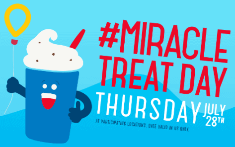 Dairy Queen Miracle Treat Day Blizzard Sale