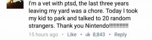 Vet with PTSD is using Pokemon Go to get out and socialize