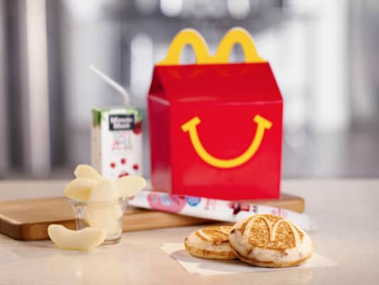 McDonald's McGriddle breakfast Happy Meal for kids