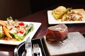 Black Rock Woodhaven grill the steak at your table