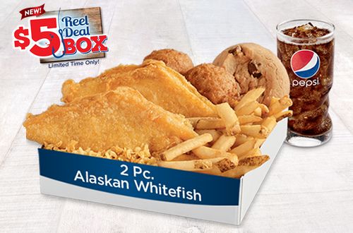 Long John Silver's 5 dollar Reel Deal is back