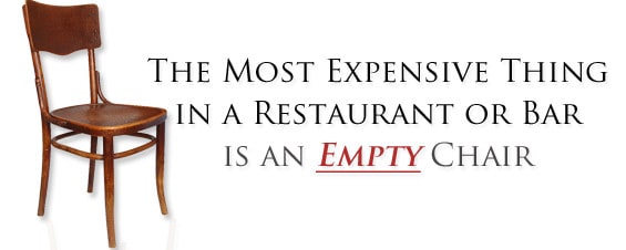 Restaurant Marketing to fill empty chairs