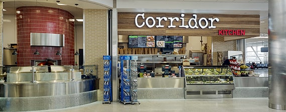 Corridor Kitchen Detroit Airport 