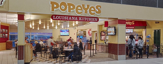 Popeyes Downriver Restaurants