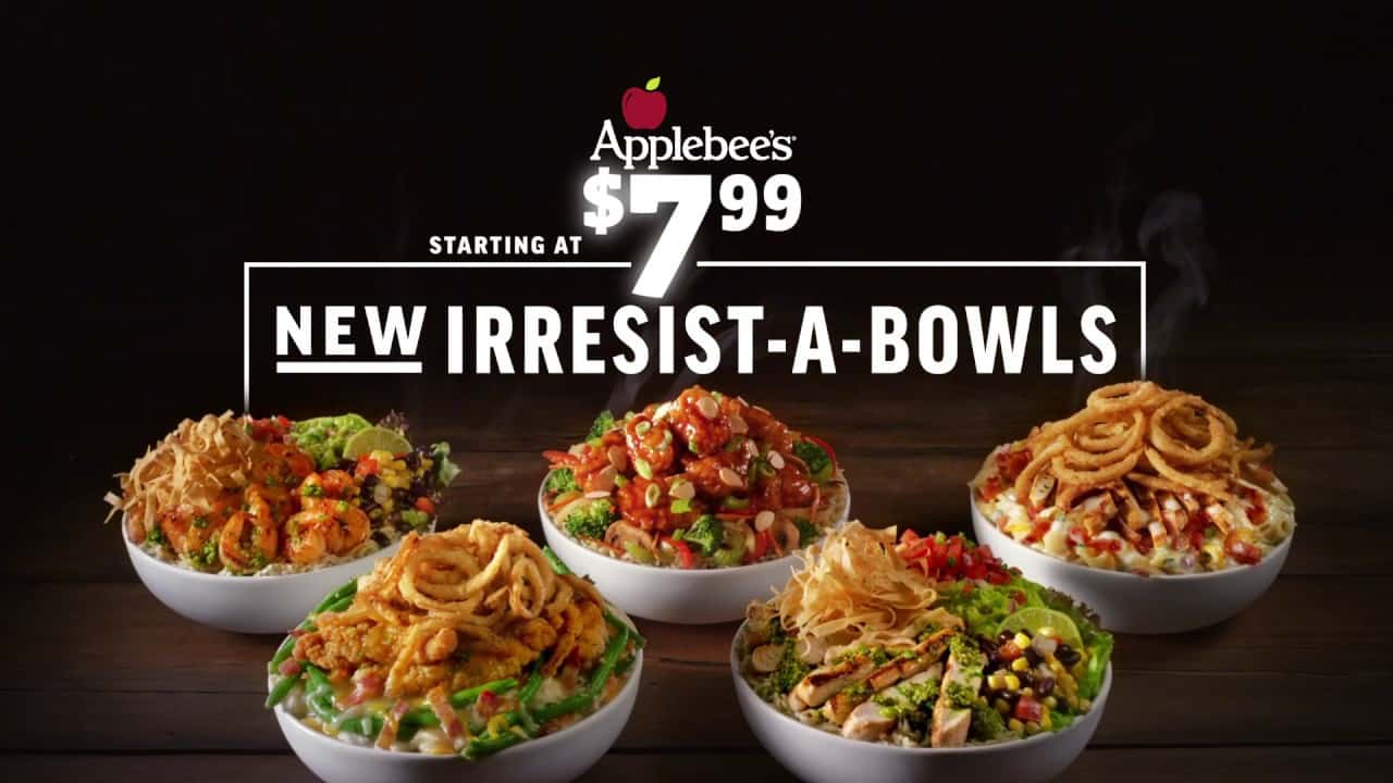 Applebee’s Launches New IrresistABowls Downriver Restaurants