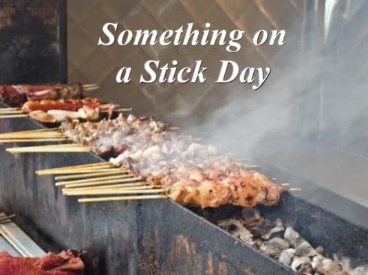 Something-on-a-stick-day