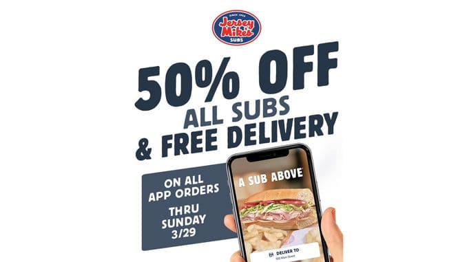 Jersey-Mike’s-50-Off-All-Subs-With-Free-Delivery-Through-March-29-2020