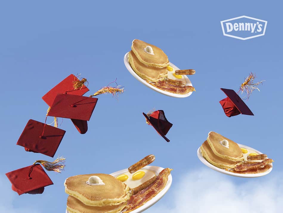 Denny's Brings Back Red, White & Blue Pancake Breakfast - Chew Boom