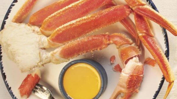 Red-Lobster-FREE Snow Crab Legs