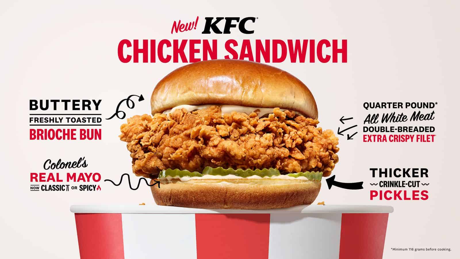 KFC Introduces Its Best Chicken Sandwich Ever – Downriver Restaurants